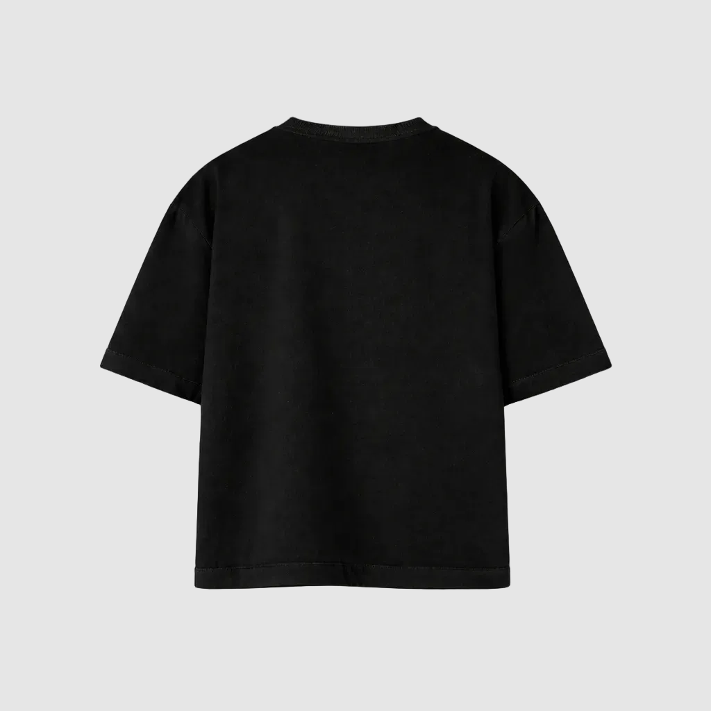 ESSENTIAL OVERSIZED TEE – BLACK