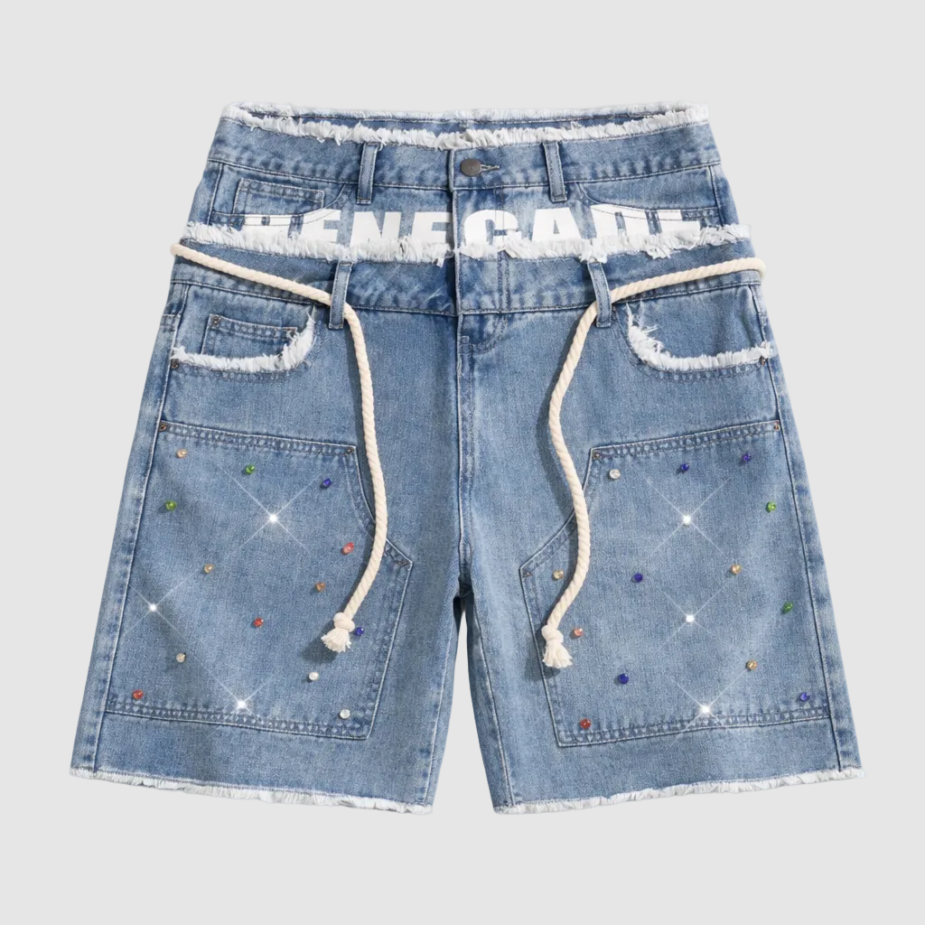 RHINESTONE SHORTS
