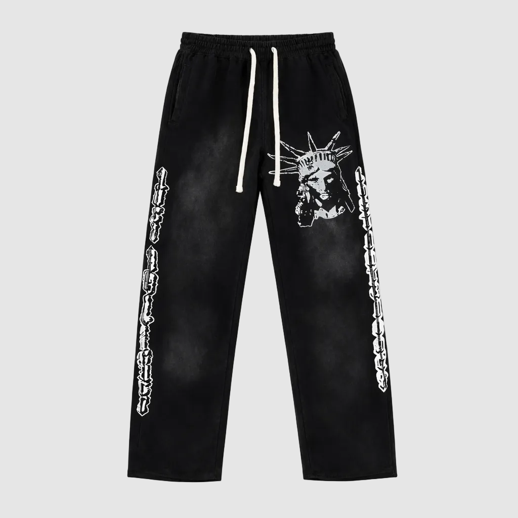 LIBERTY DISTRESSED SWEATPANTS