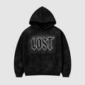 LOST RHINESTONE HOODIE