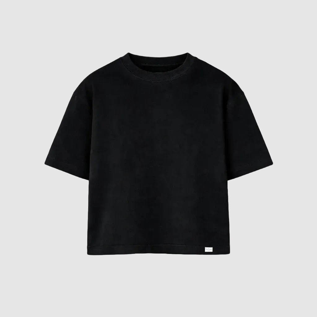 ESSENTIAL OVERSIZED TEE – BLACK
