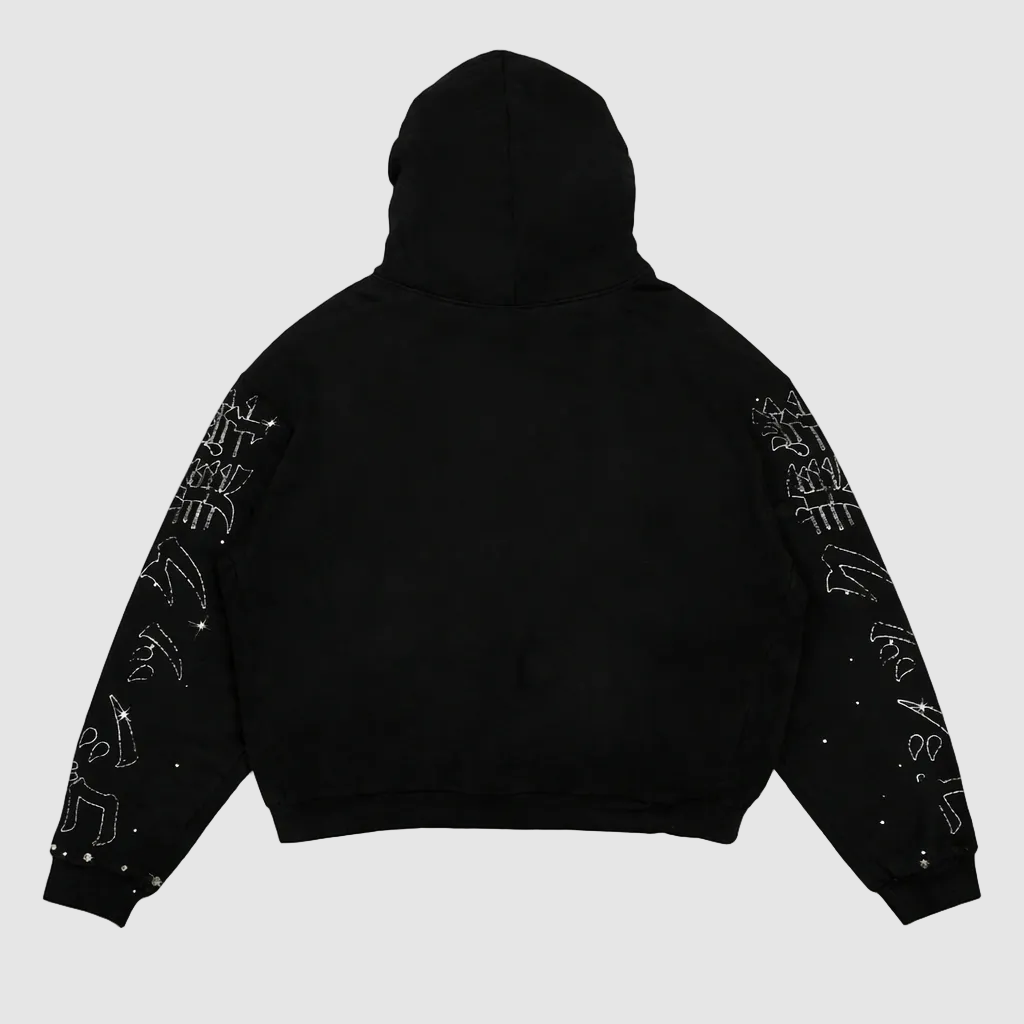 JAMIRR Distorted Vision Zip Hoodie