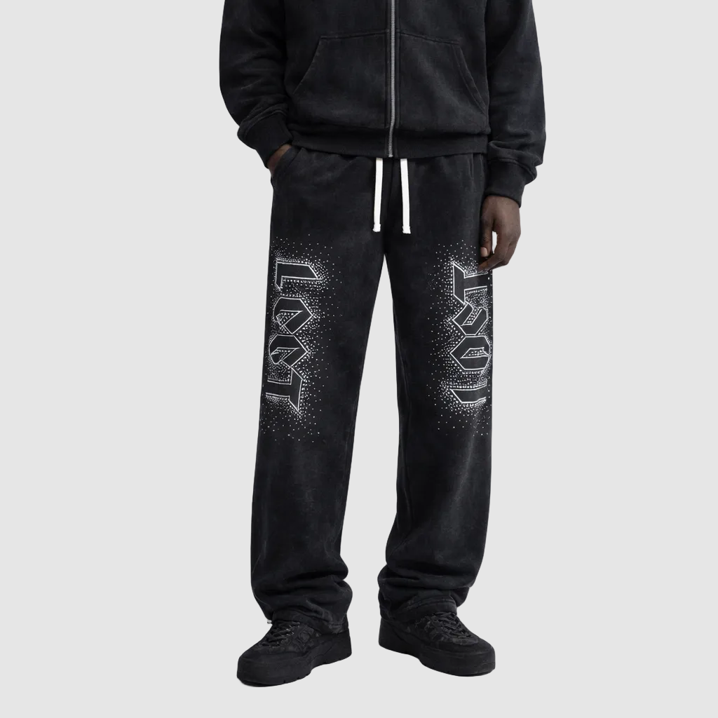 JAMIRR Rhinestone Sweatpants