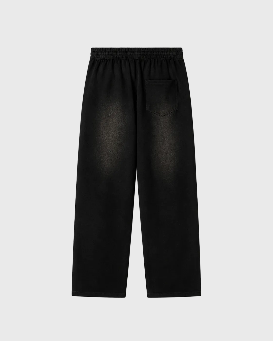 RHINESTONE DISTRESSED SWEATPANTS