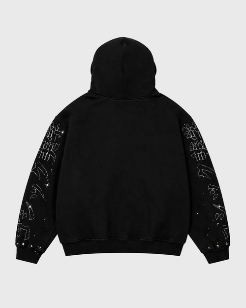 DISTORTED VISION ZIP HOODIE