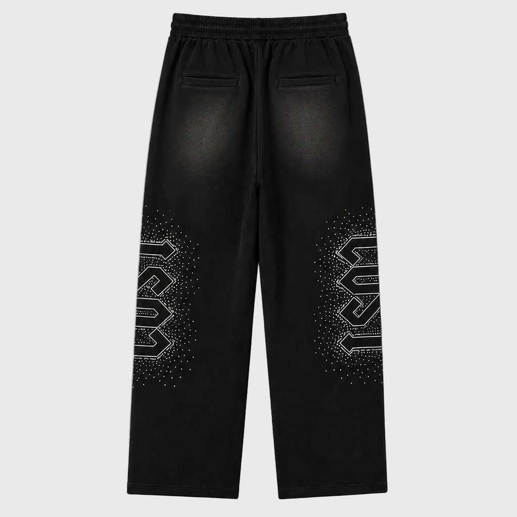 RHINESTONE SWEATPANTS
