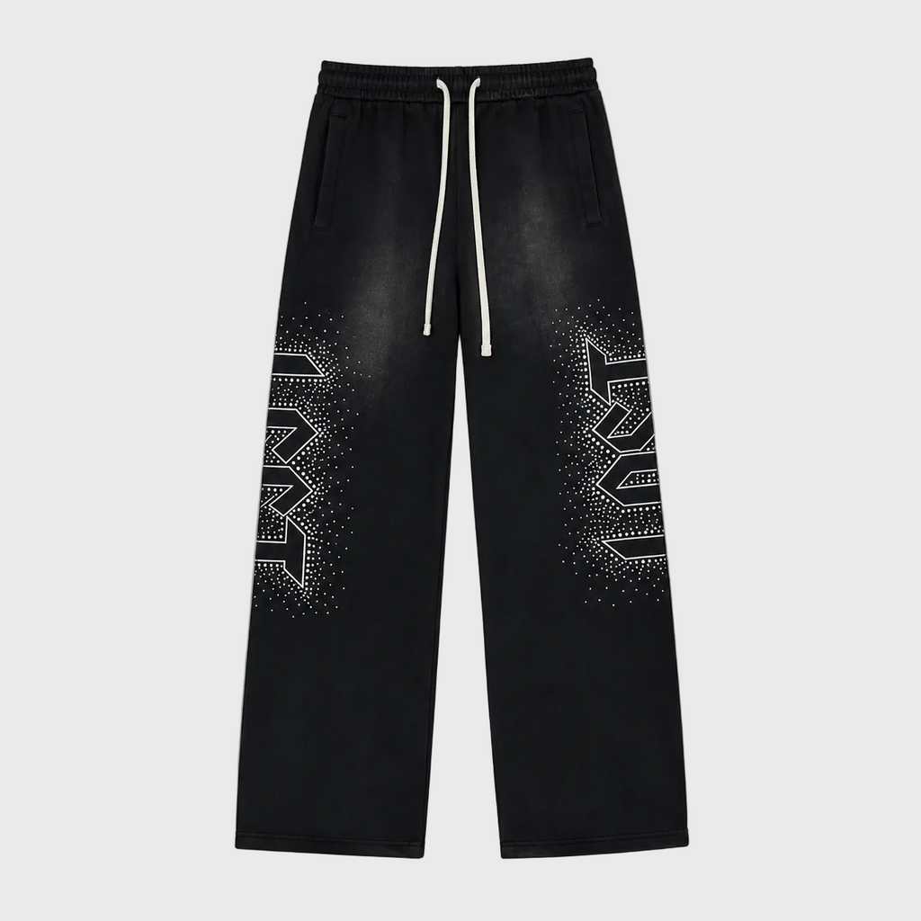 RHINESTONE SWEATPANTS